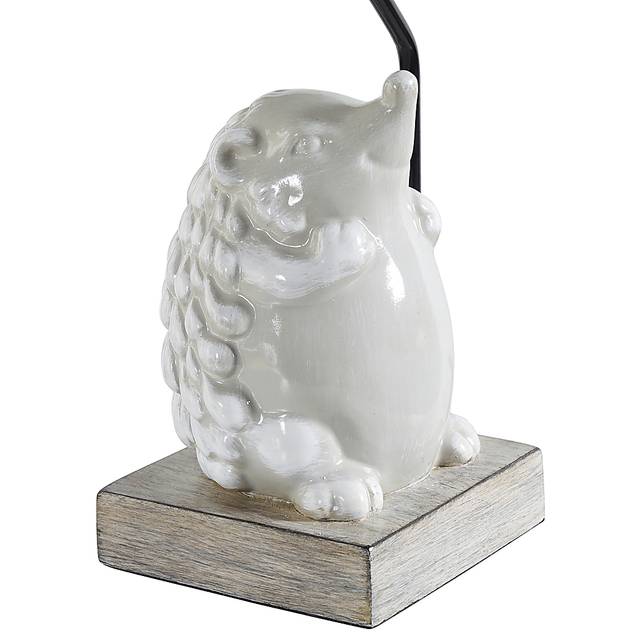 Kids Prickly Hedgehog White Lamp - Thumbnail - Image 4