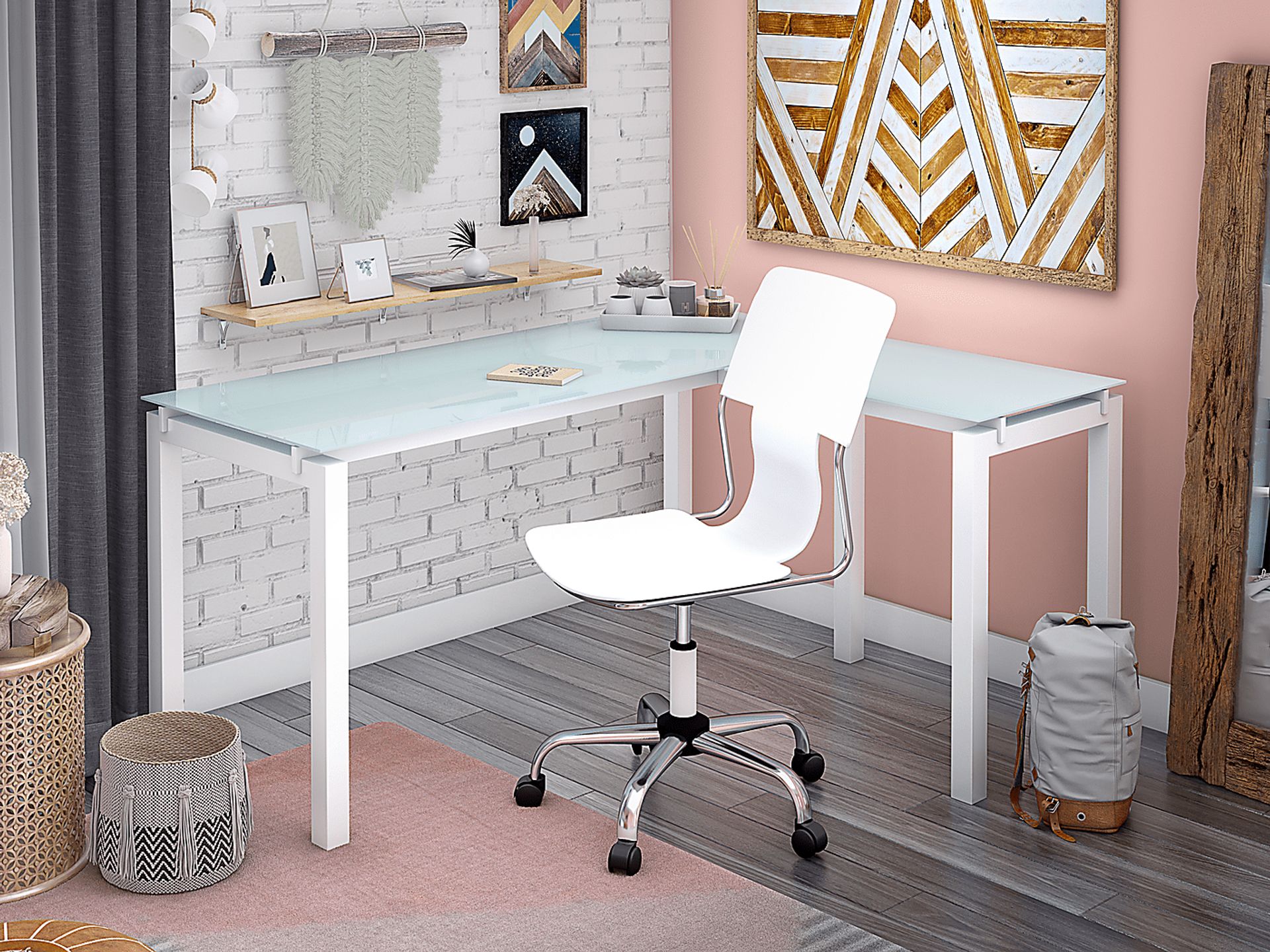 Kids Provo White Desk - Image 3