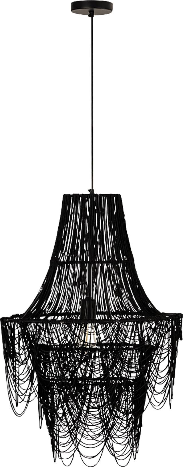 Kids Raddney Black Chandelier - Thumbnail - Image 2
