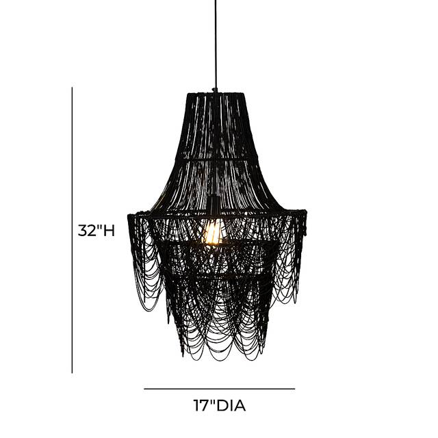 Kids Raddney Black Chandelier - Thumbnail - Image 7