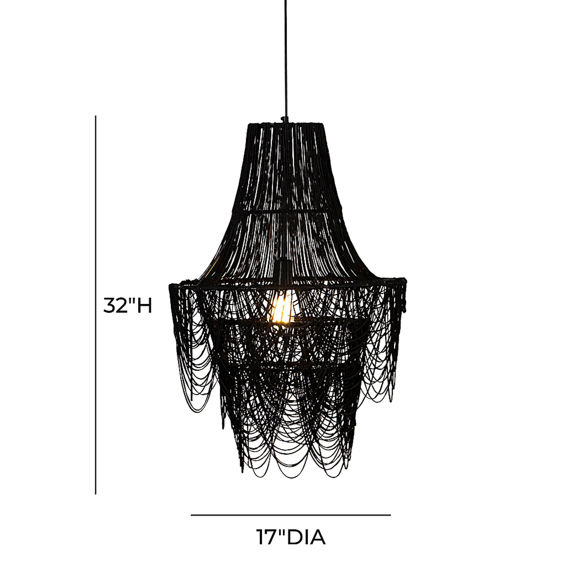 Kids Raddney Black Chandelier - Image 7