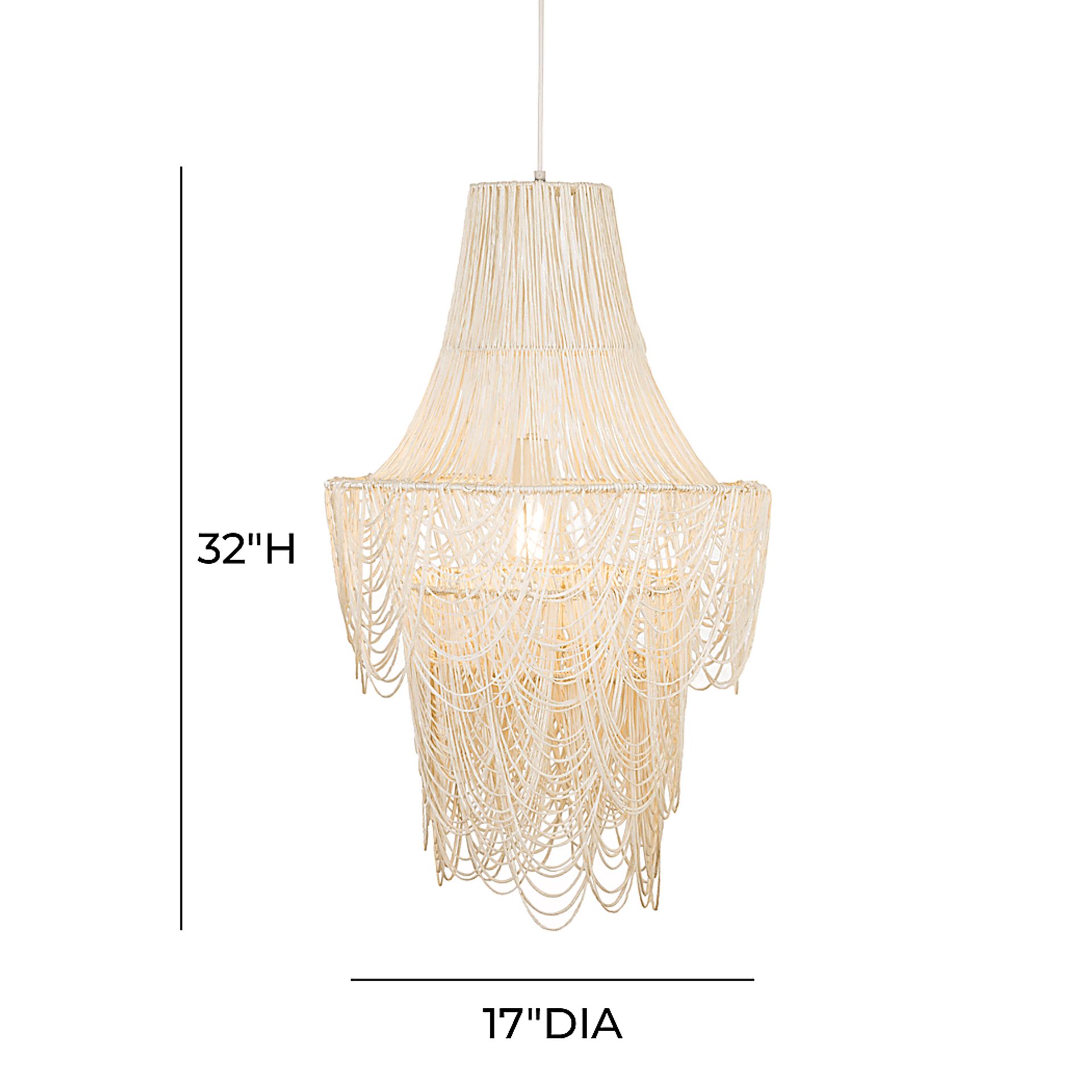 Kids Raddney Ivory Chandelier - Image 7