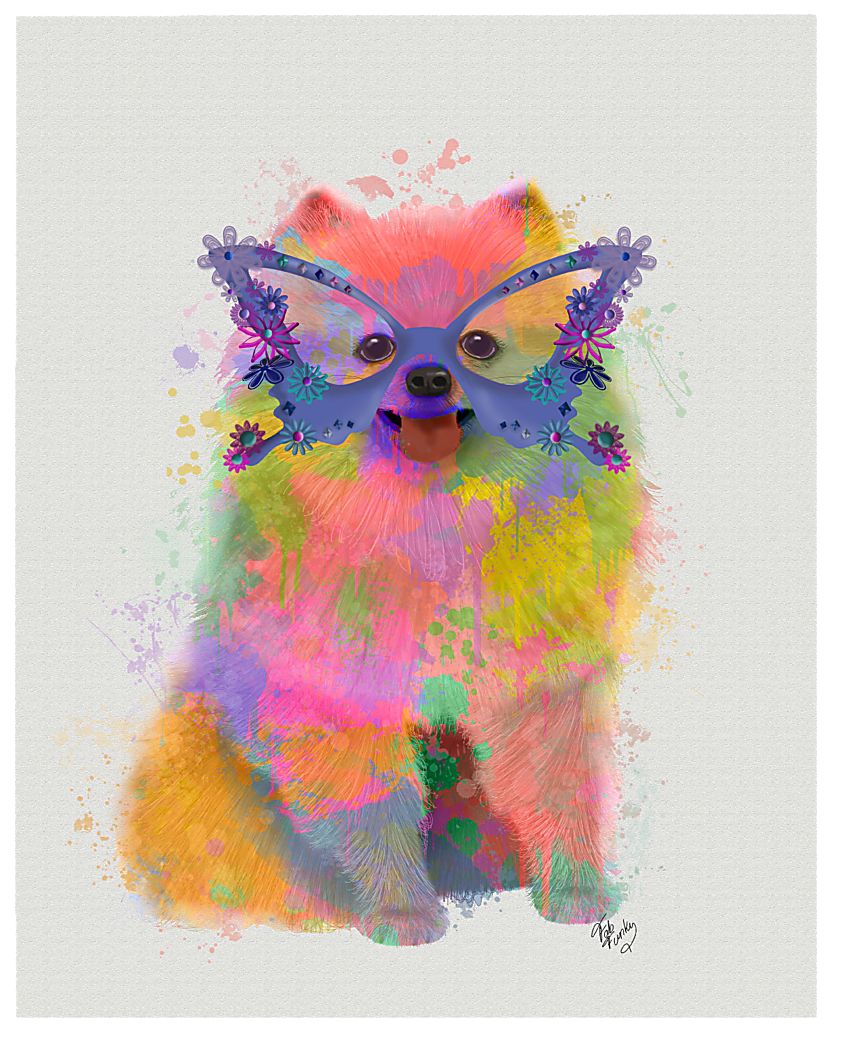 Kids Rainbow Ava Pink Artwork