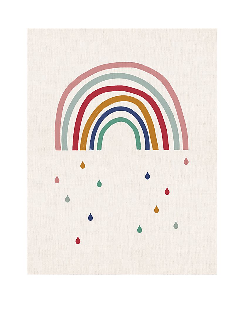 Kids Rainbow Candy Cream Artwork