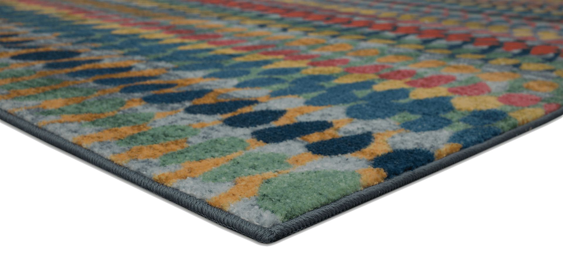 Kids Rainbow Drops Pink 3'4" x 5' Rug - Image 3