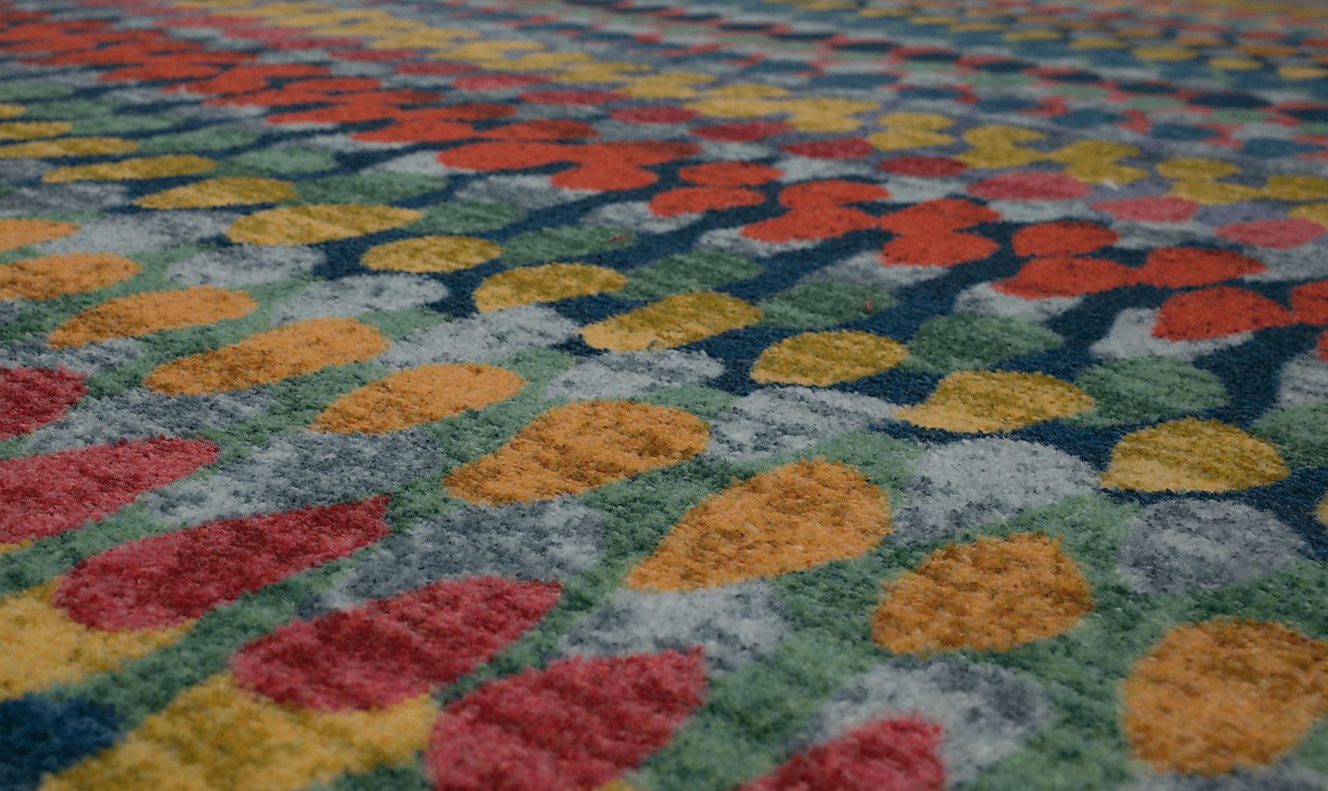 Kids Rainbow Drops Pink 3'4" x 5' Rug - Image 4