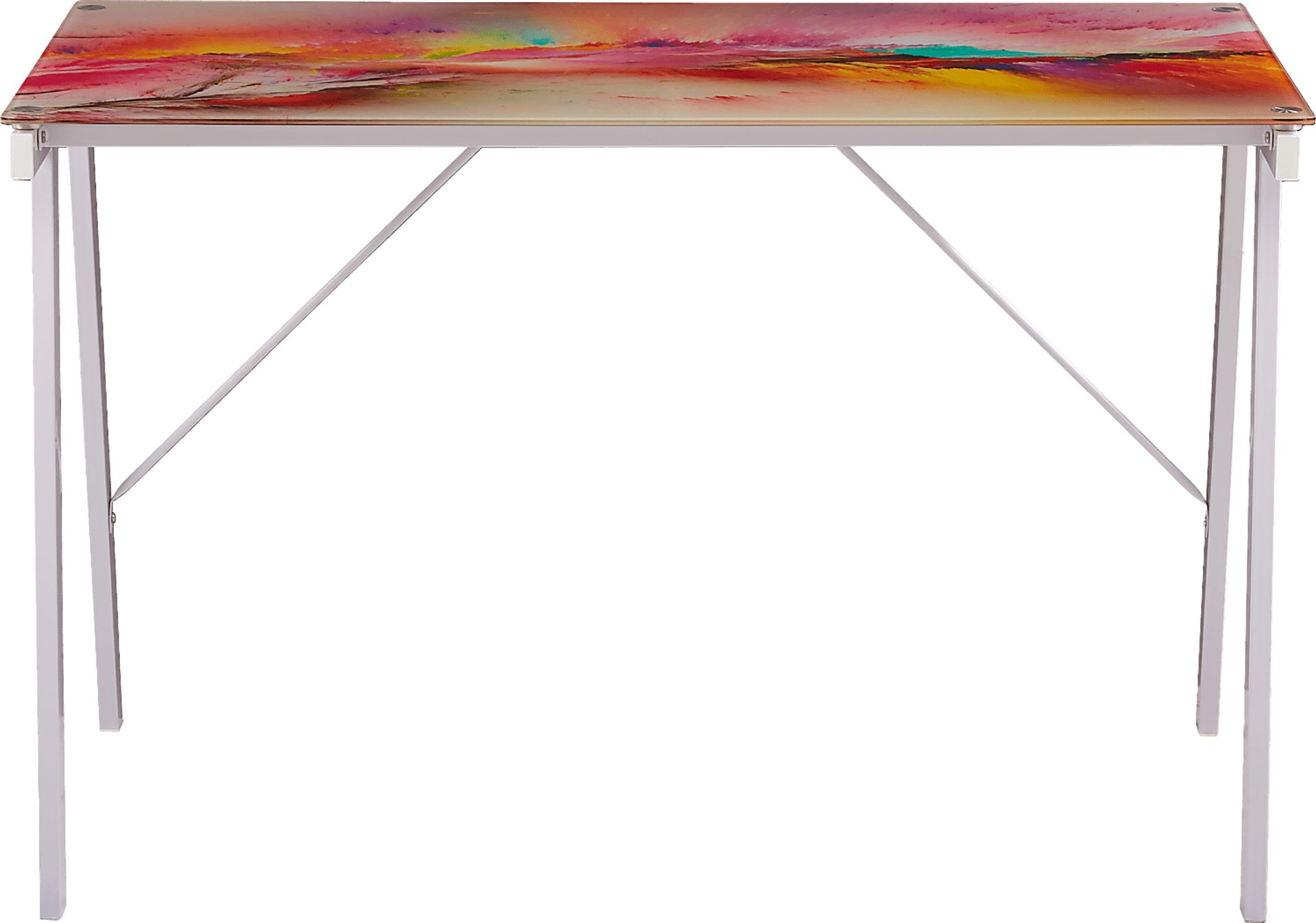 Kids Rainbow Falls Multi Graphic Desk - Image 2