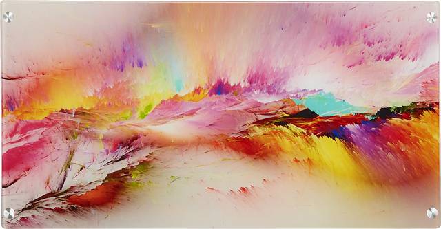 Kids Rainbow Falls Multi Graphic Desk - Thumbnail - Image 3