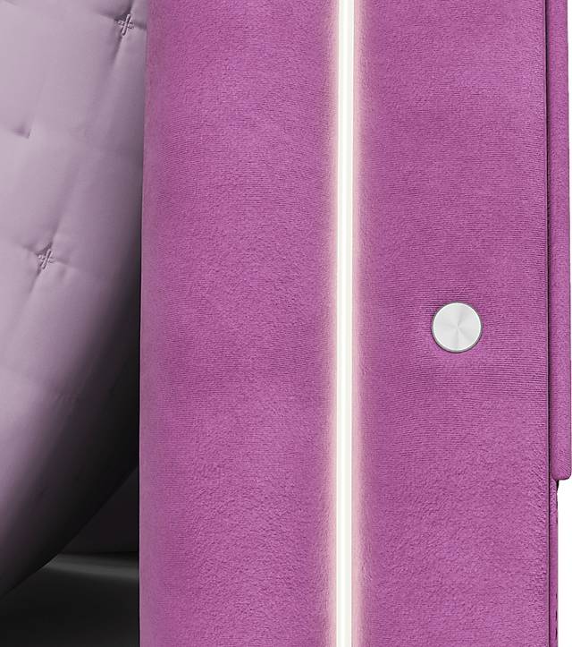 Kids Rainbow Joy Pink Full Upholstered Bed - Thumbnail - Image 4