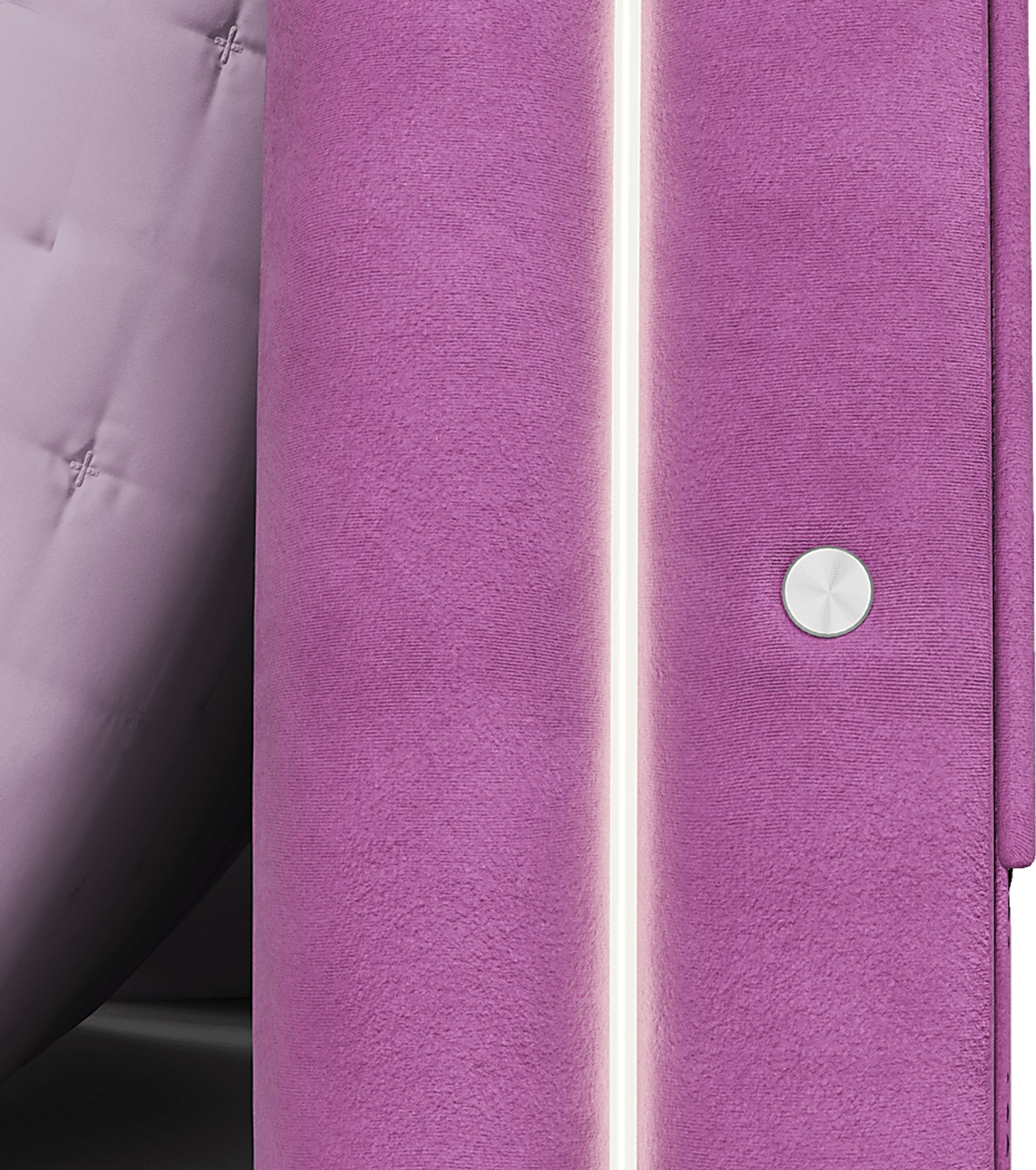 Kids Rainbow Joy Pink Full Upholstered Bed - Image 4