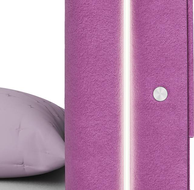 Kids Rainbow Joy Pink Twin Upholstered Bed - Thumbnail - Image 4