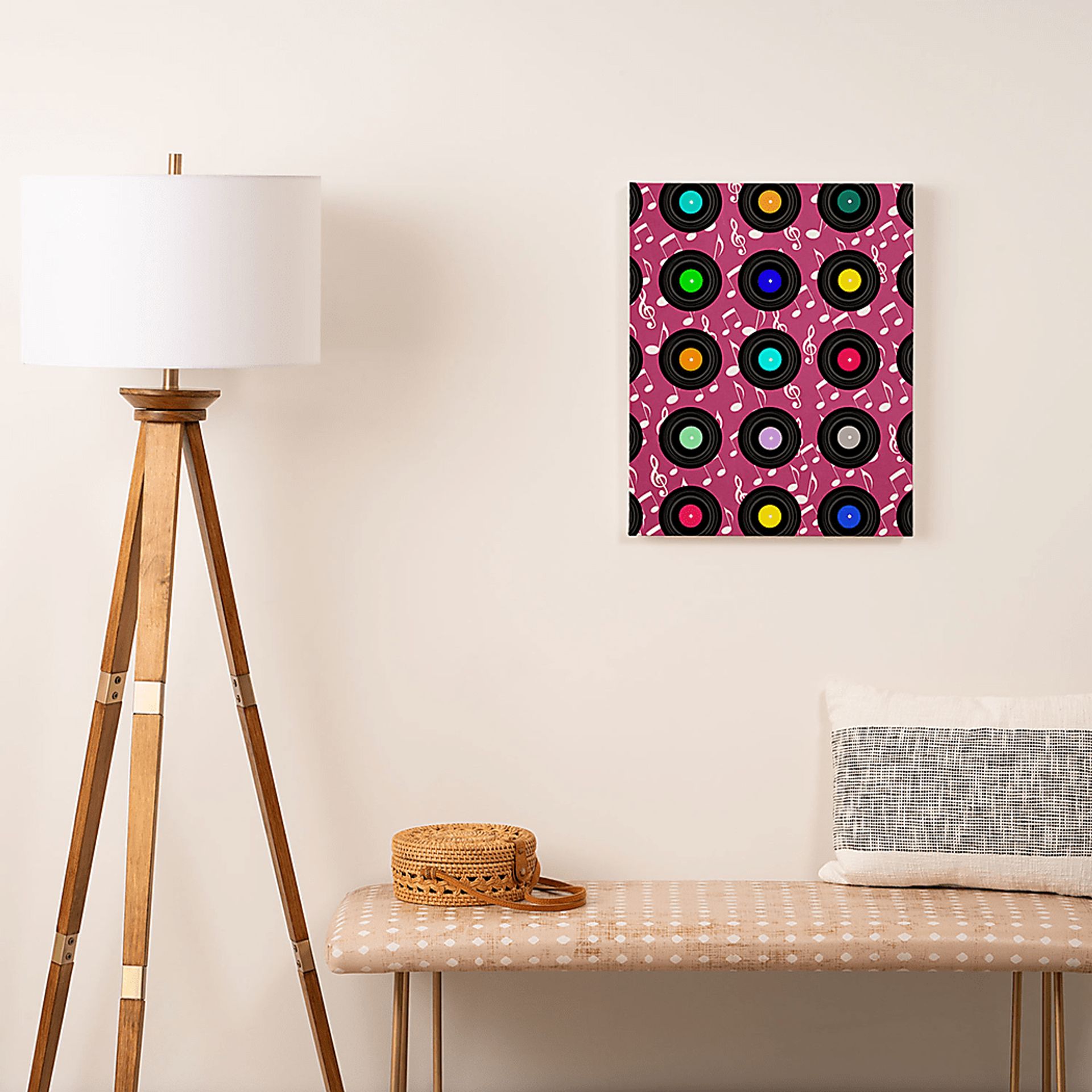 Kids Rainbow Records I Pink Artwork - Image 2