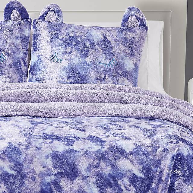 Kids Rainbow Sweetie Purple 2 Pc Twin Comforter Set - Thumbnail - Image 3