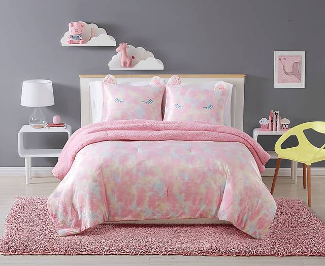 Kids Rainbow Sweetie Purple 2 Pc Twin Comforter Set - Thumbnail - Image 5
