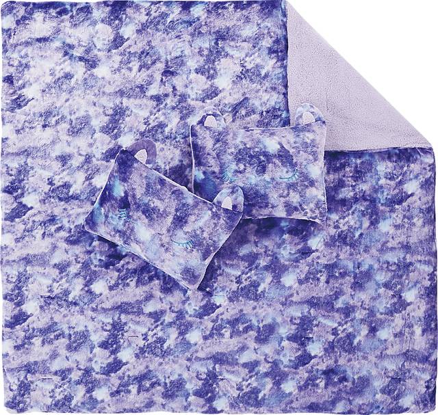 Kids Rainbow Sweetie Purple 2 Pc Twin Comforter Set - Thumbnail - Image 1