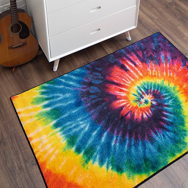 Kids Rainbow Wave Orange 3' x 5' Rug - Thumbnail - Image 11