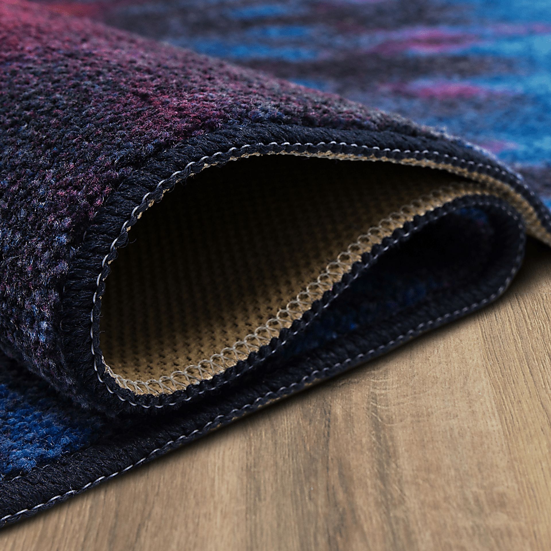 Kids Rainbow Wave Orange 3' x 5' Rug - Image 5