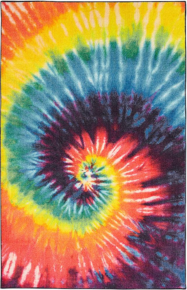 Kids Rainbow Wave Orange 3' x 5' Rug - Thumbnail - Image 7