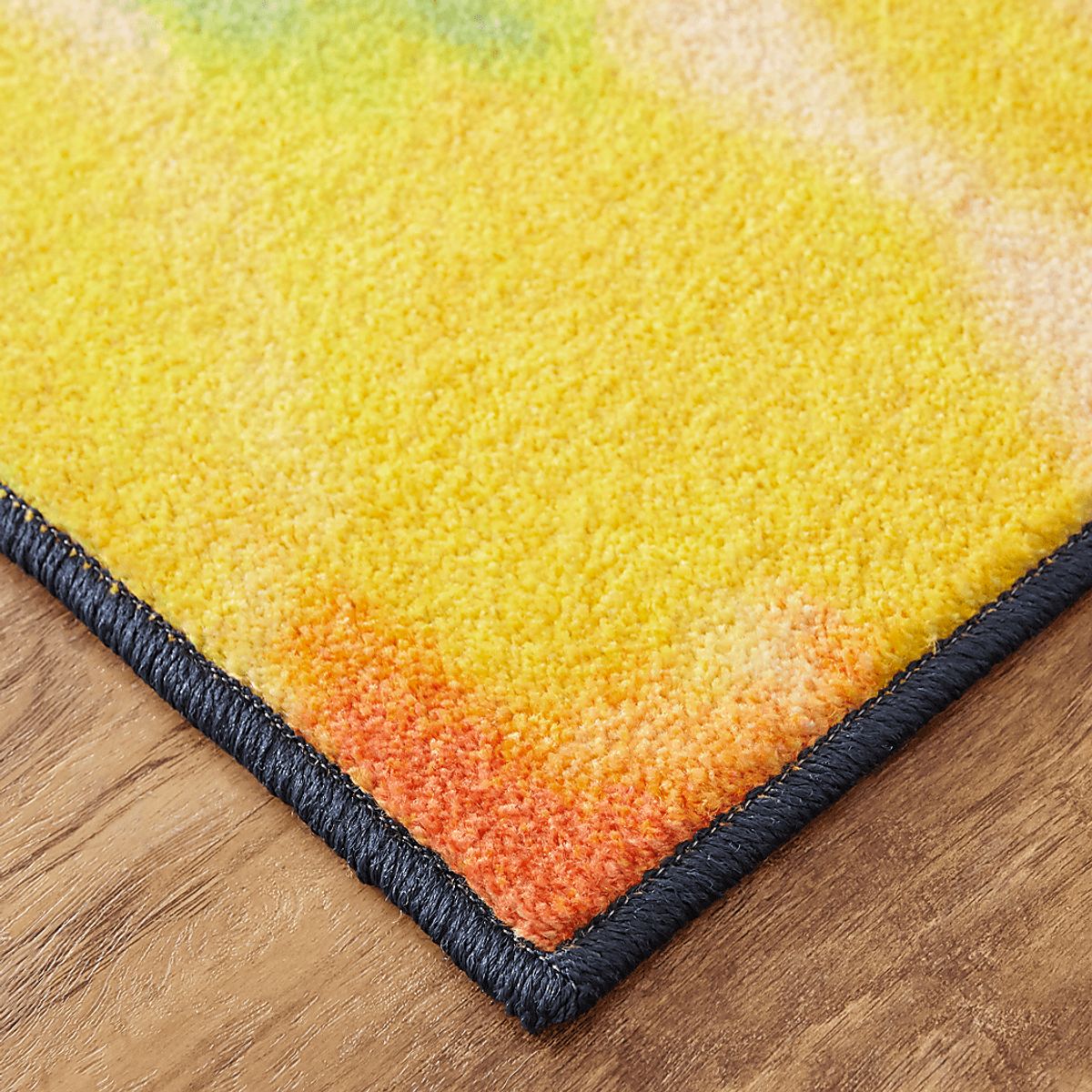 Rainbow Wave Multi Rug | Rooms to Go
