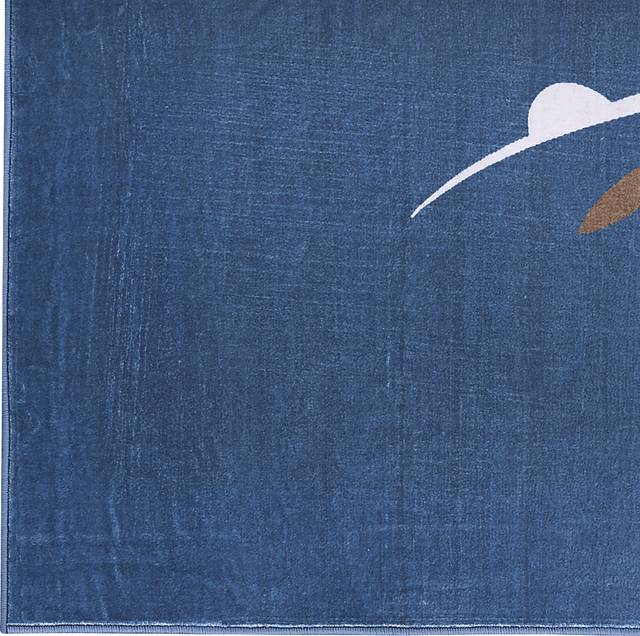 Kids Ramp Jump Blue 6'6 x 9'2 Rug - Thumbnail - Image 4