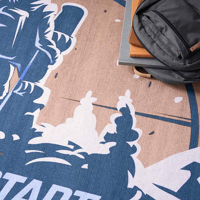 Kids Ramp Jump Blue 6'6 x 9'2 Rug - Thumbnail - Image 7