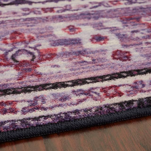 Kids Ravenwell Purple 5' x 8' Rug - Thumbnail - Image 3