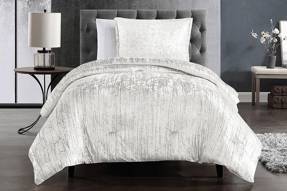 Kids Recine White Twin Comforter Set