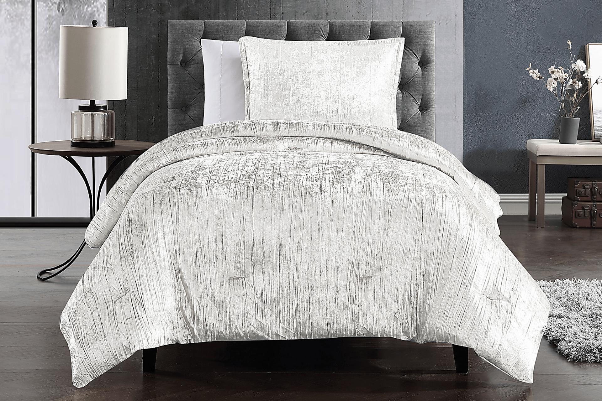 Kids Recine White Twin Comforter Set