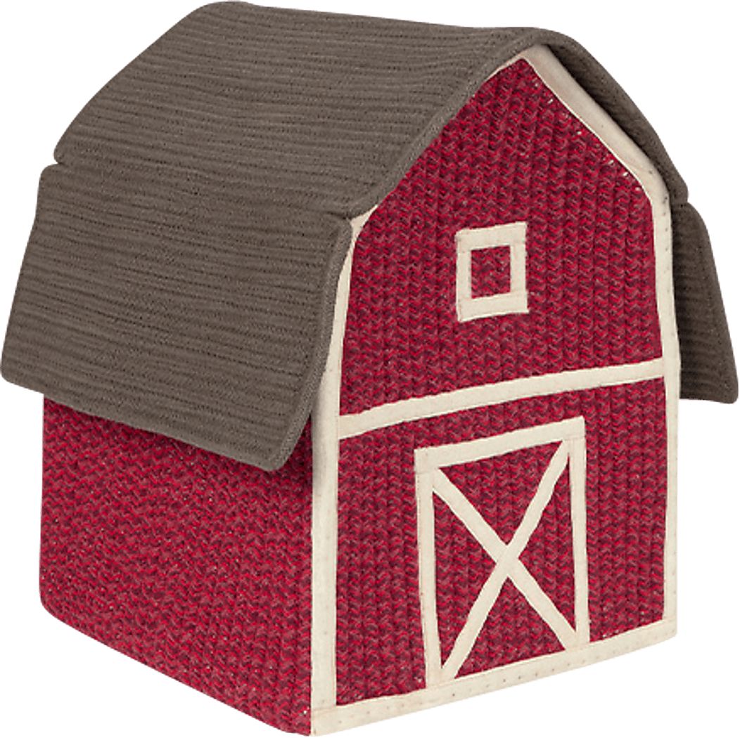 Kids Red Farm Basket