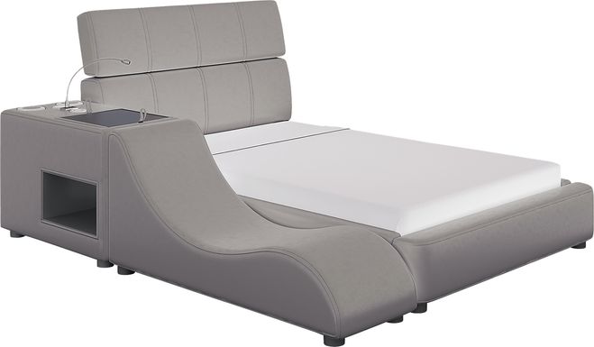 Kids reGen™ Recharged Gray 5 Pc Full Bed with Nightstand and Lounger