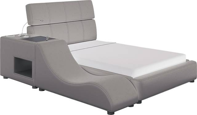 Kids reGen™ Recharged Gray 5 Pc Twin Bed with Nightstand and Lounger - Thumbnail - Image 1