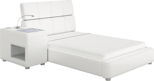 Kids reGen™ Recharged White 4 Pc Full Bed with Nightstand - Thumbnail - Image 1
