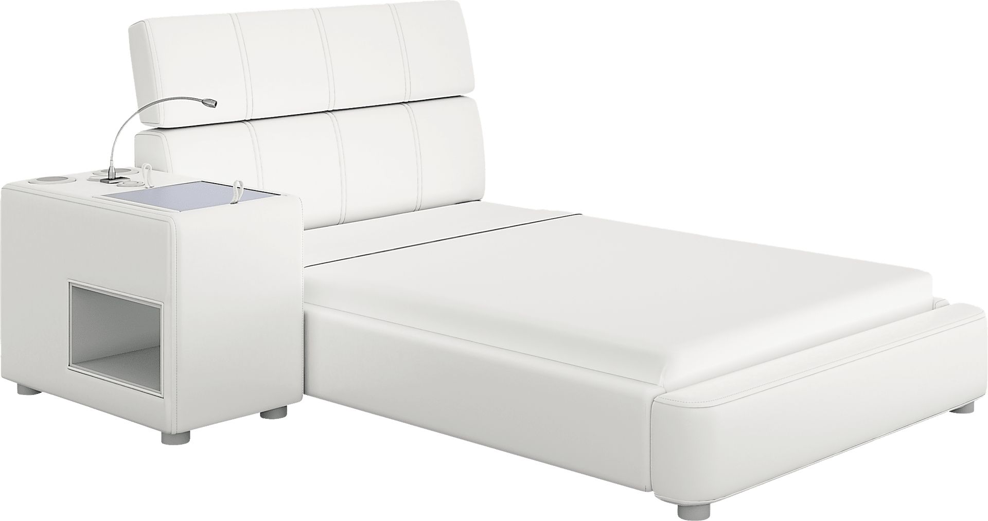 Kids reGen™ Recharged White 4 Pc Full Bed with Nightstand - Image 1