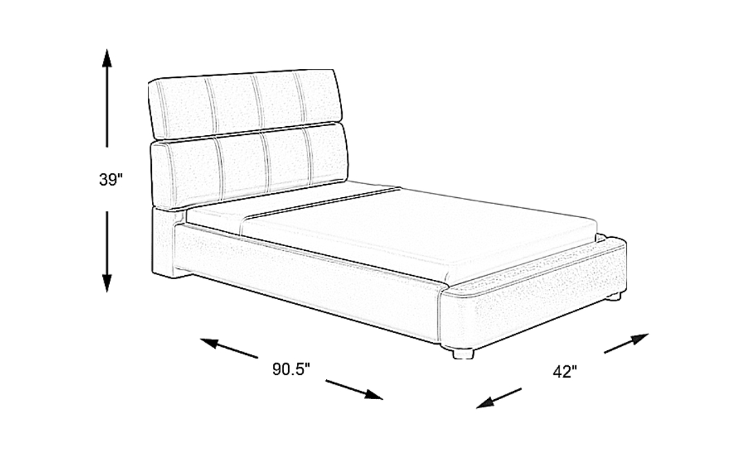 Kids ReGen™ Recharged Gray Twin Bed