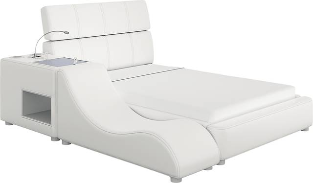 Kids reGen™ Recharged White 5 Pc Twin Bed with Nightstand and Lounger - Thumbnail - Image 1