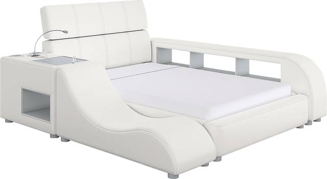 Kids reGen™ Recharged White 6 Pc Twin Bed with Nightstand, Bookcase and Lounger - Thumbnail - Image 2