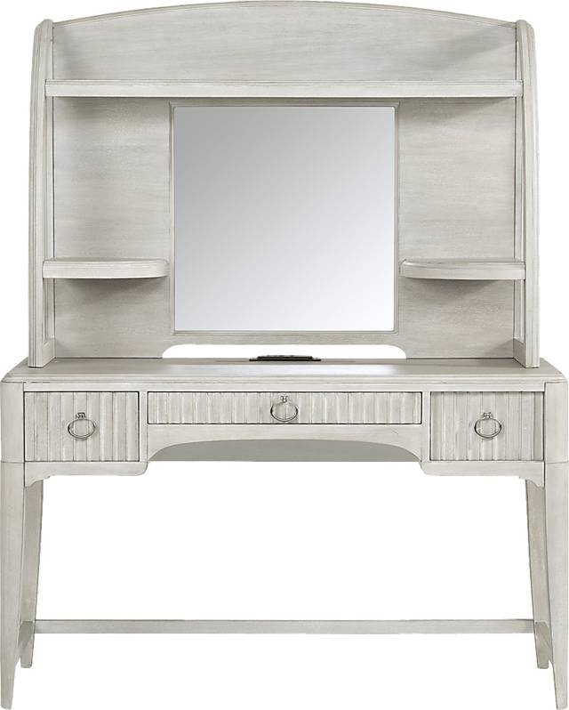 Kids reGen™ Vivien White Desk & Hutch Set - Thumbnail - Image 1