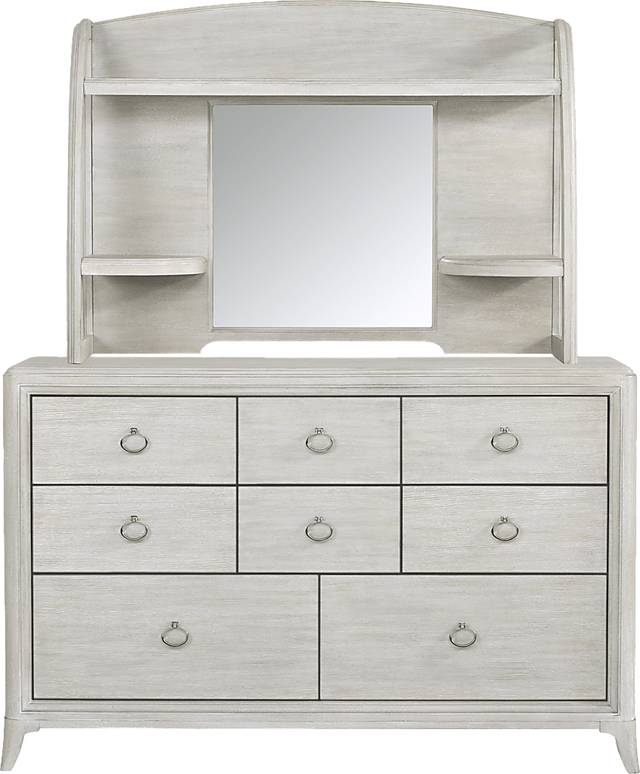 Kids reGen™ Vivien White Dresser & Hutch Set - Thumbnail - Image 1