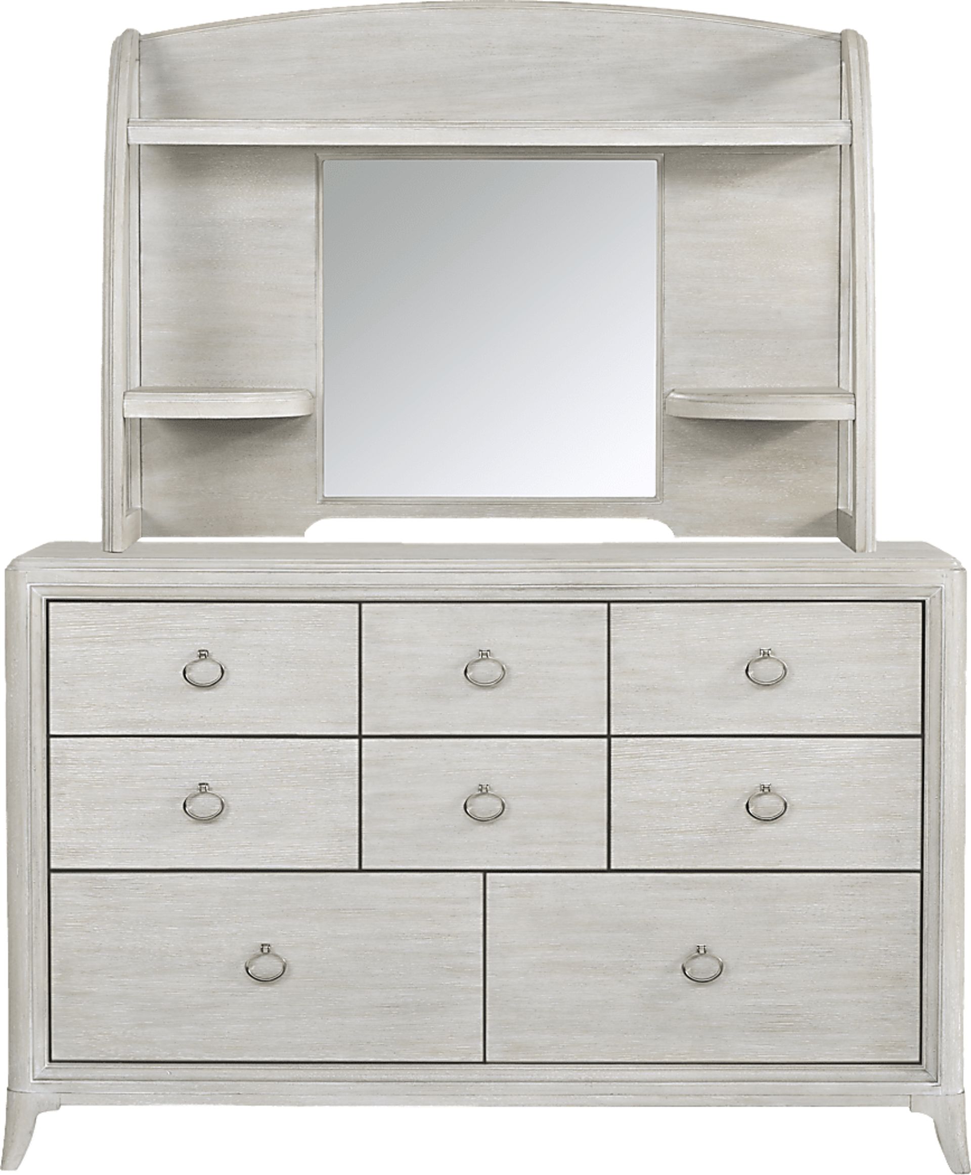 Kids reGen™ Vivien White Dresser & Hutch Set - Image 1
