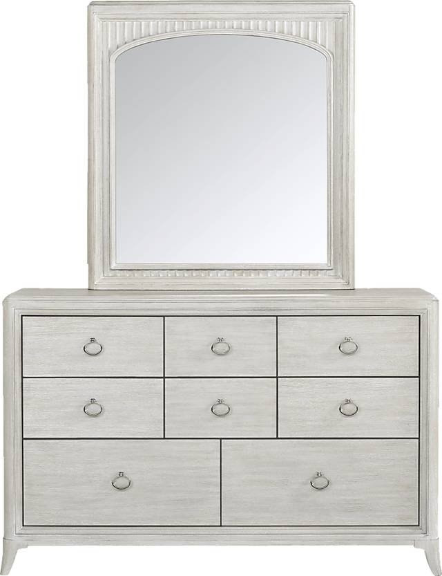 Kids reGen™ Vivien White Dresser & Mirror Set - Thumbnail - Image 1
