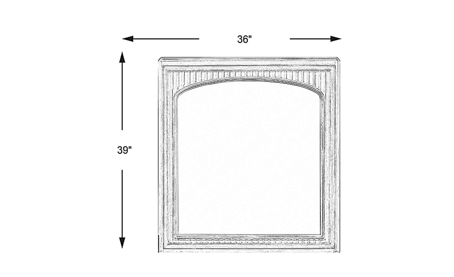 Dimension Image. Please refer to the Dimension Tab on this page for dimension details.