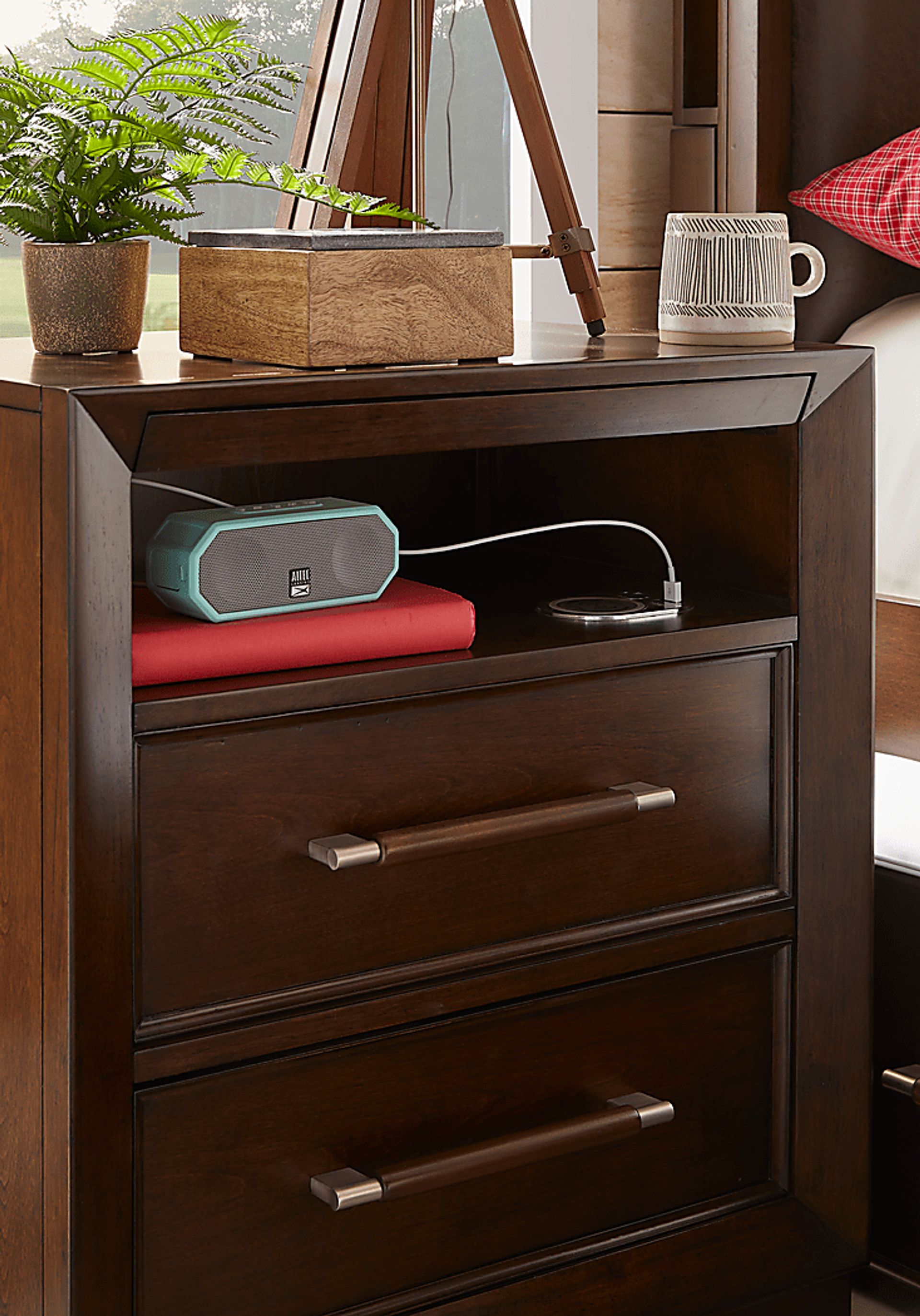 Kids reGen™ Zaine Brown Cherry Nightstand - Image 2