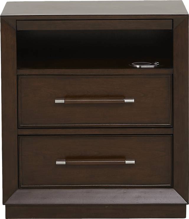 Kids reGen™ Zaine Brown Cherry Nightstand - Thumbnail - Image 1