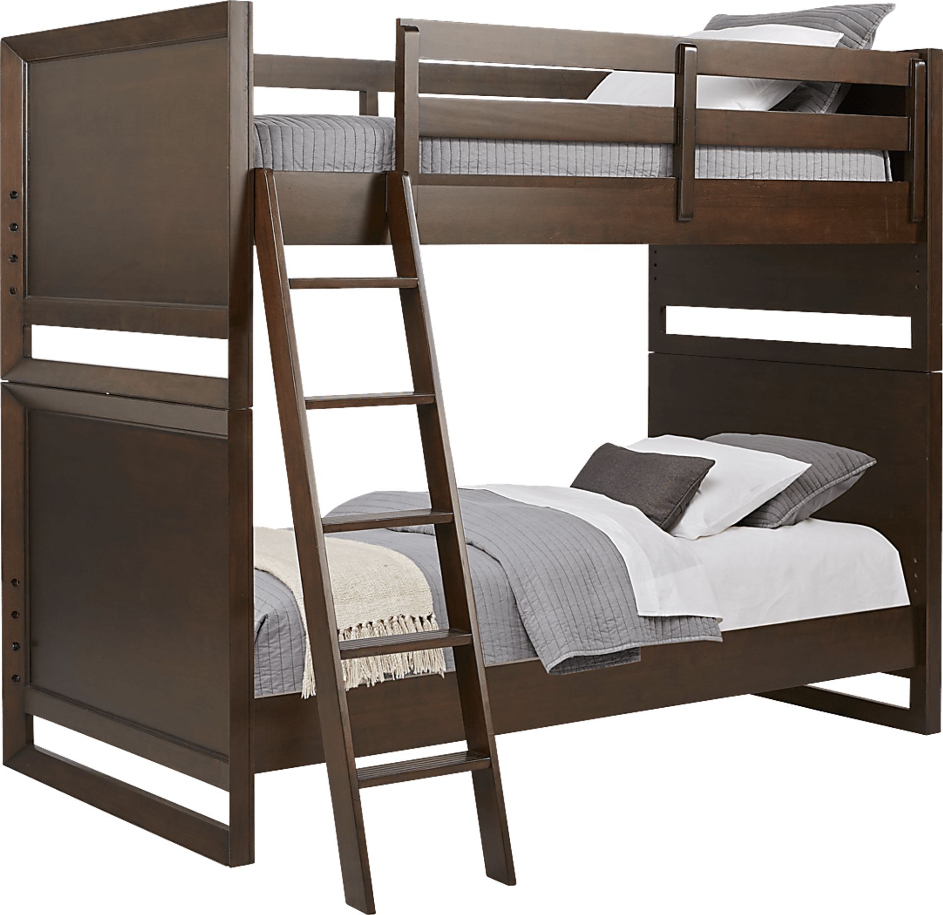 Kids reGen™ Zaine Brown Cherry Twin/Twin Bunk - Image 1