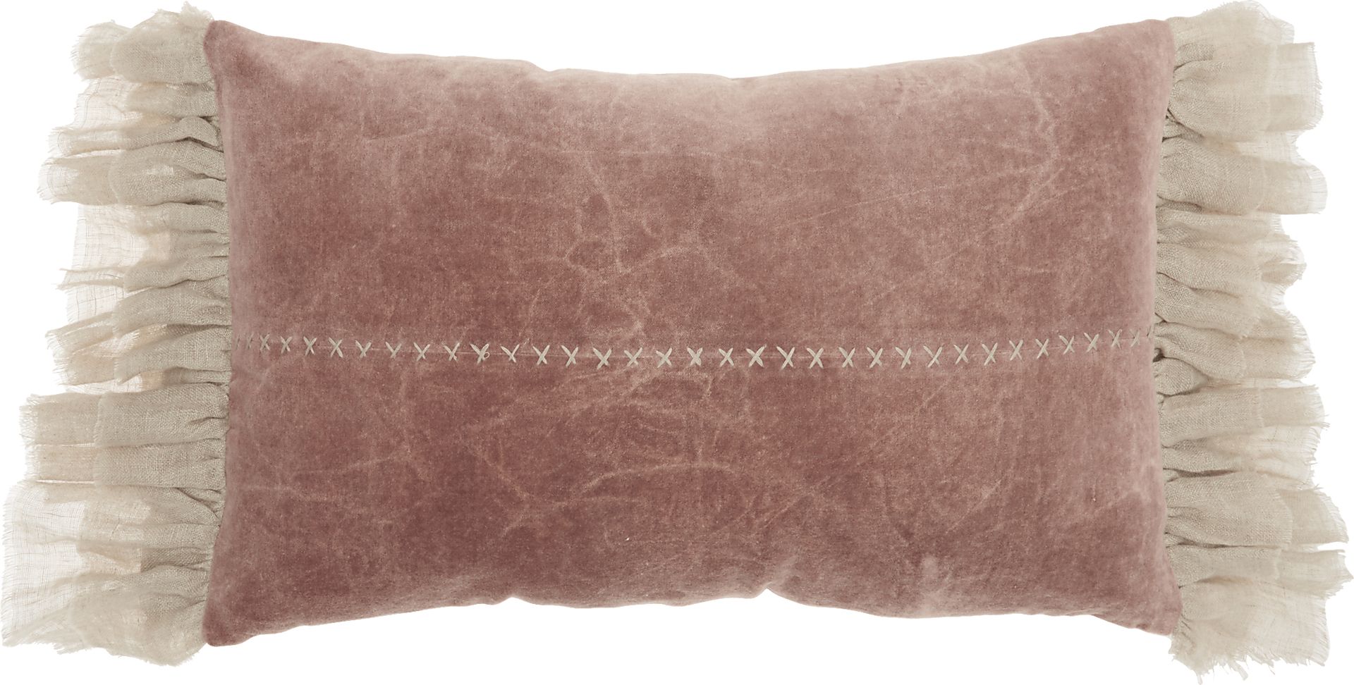 Kids Rhoda Blush Accent Pillow - Image 1