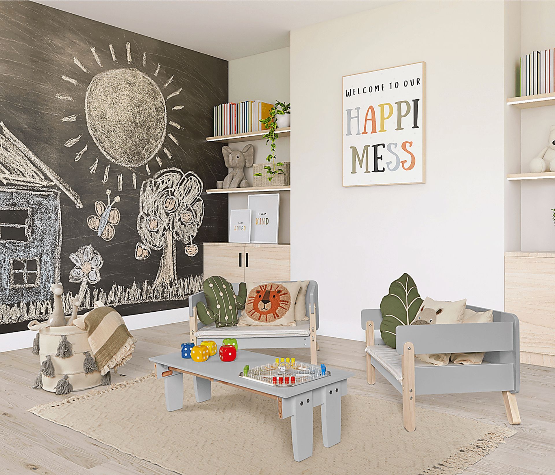 Kids Rhysa Gray Toddler Bed - Image 3