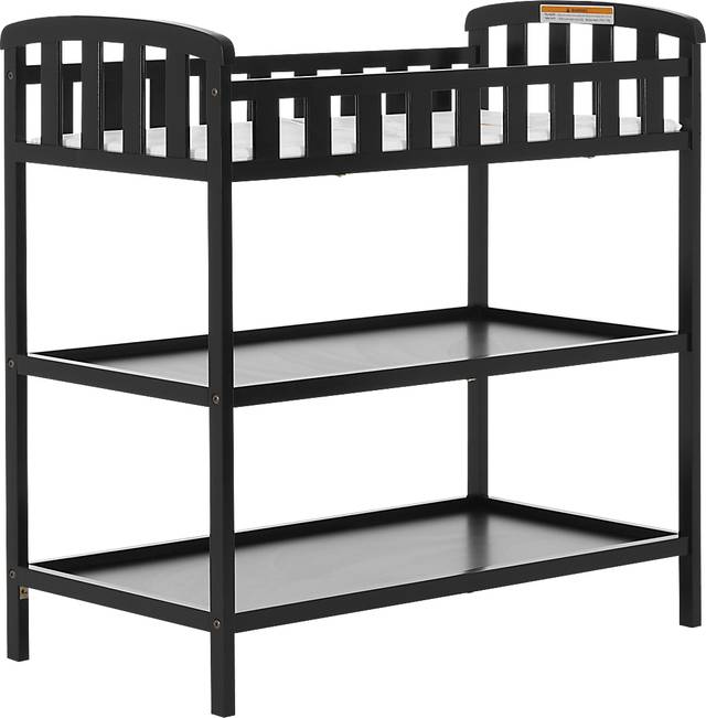 Kids Ridu Black Changing Table - Thumbnail - Image 1