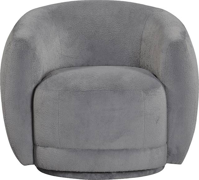 Kids Ripley Gray Swivel Chair - Thumbnail - Image 2