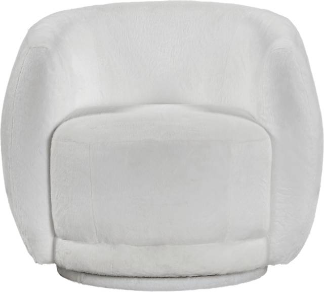 Kids Ripley White Swivel Chair - Thumbnail - Image 2