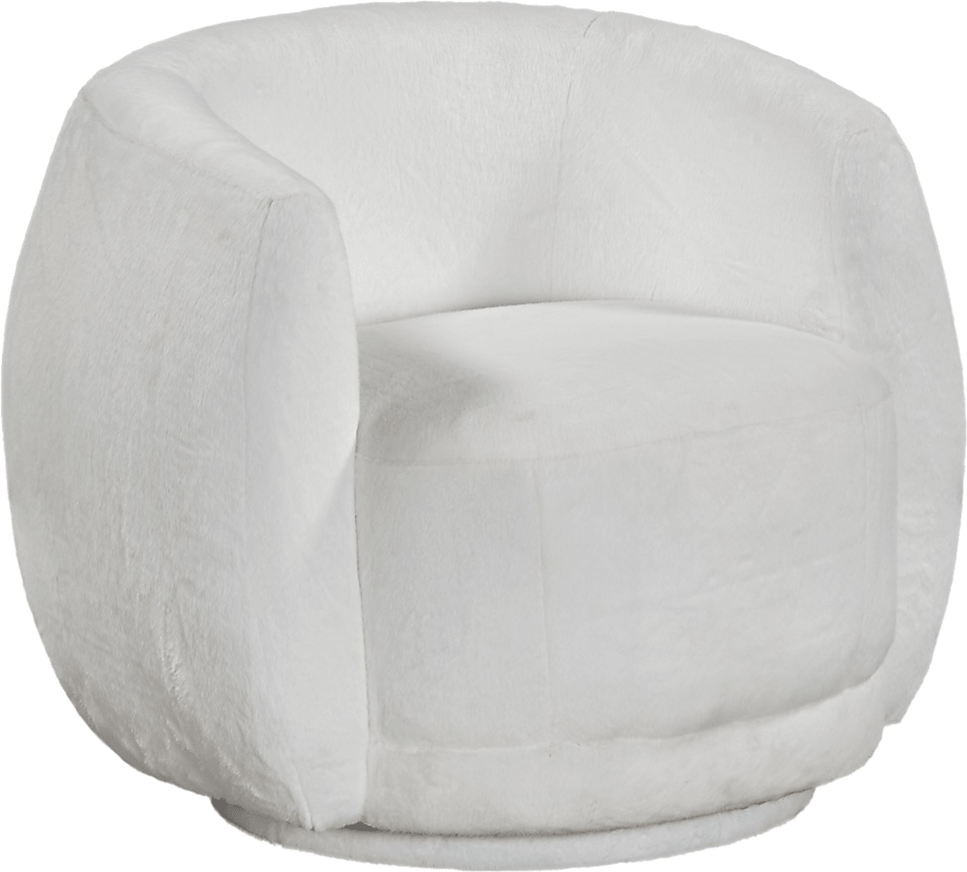 Kids Ripley White Swivel Chair - Image 1